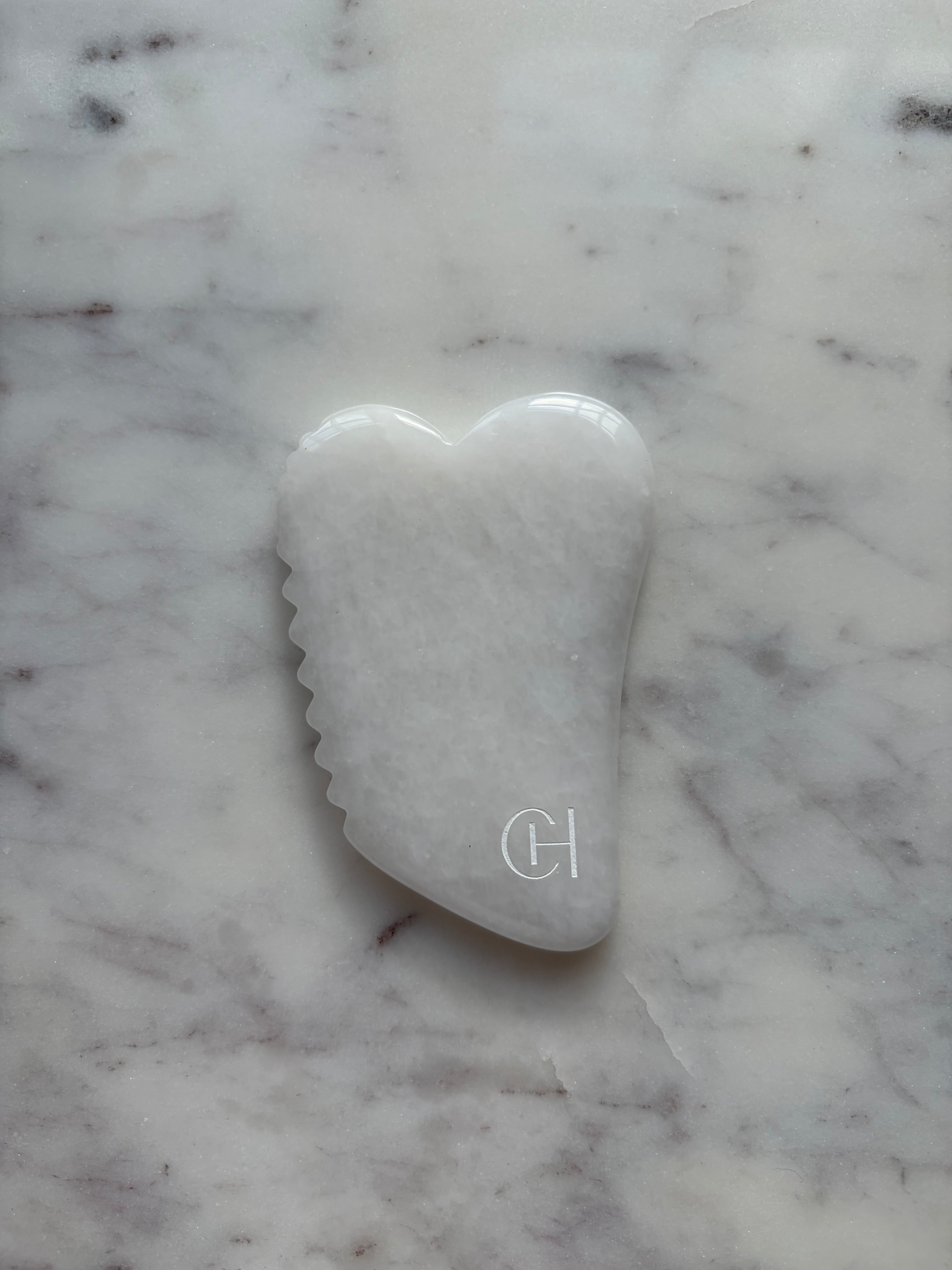 White Jade Gua Sha with Guided Video Rituals