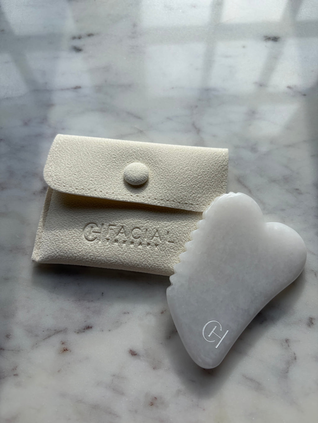 White Jade Gua Sha with Guided Video Rituals