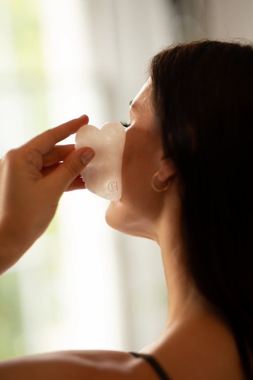 White Jade Gua Sha with Guided Video Rituals